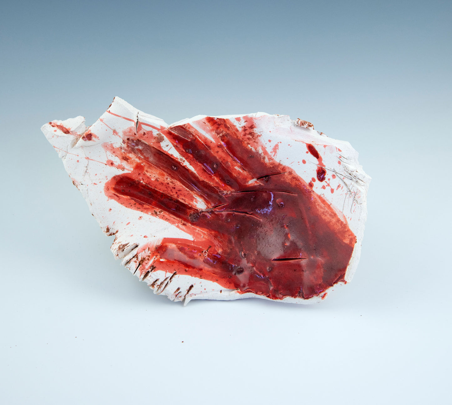 Bloody Hand Ceramic Piece 3